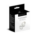 Me You Us Crystal Jewels Metal Plug Clear L-0
